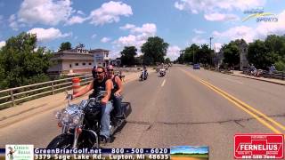 Ogemaw Hills Bike Week Parade [upl. by Haeli]