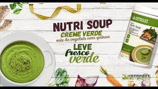 Nutri Soup Creme Verde  Leve Fresco Verde [upl. by Fredrick50]