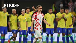 Brazil v Croatia Full Penalty Shootout  2022 FIFAWorldCup [upl. by Anilegnave]