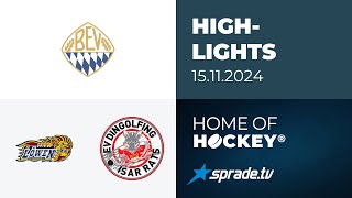 15112024  Highlights  EHC Waldkraiburg vs EV Dingolfing [upl. by Zanze]