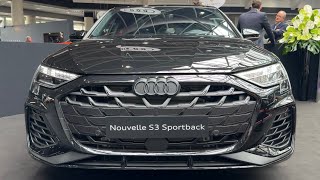 New AUDI S3 FACELIFT 2025  FIRST LOOK amp visual REVIEW Sportback [upl. by Bambi]