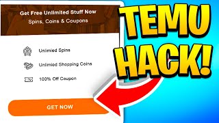 Temu Coupon Code That Gives You 100 off Order UNLIMITED USES [upl. by Marga916]