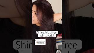 SHINY amp STRAIGHT Hair in Minutes [upl. by Pennebaker229]