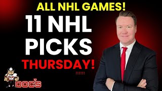 Croys Rink Report 11 Free NHL Picks Today Expert NHL Predictions for ALL GAMES 11072024 [upl. by Sampson144]