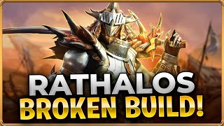 MAXIMUM DAMAGE This Build Is Broken On Rathalos Blade Master Raid Shadow Legends [upl. by Arrait]