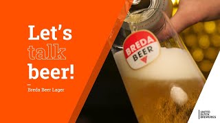 Tasting Breda Beer Lager [upl. by Ellinej]