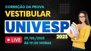 VESTIBULAR UNIVESP 2023 2905  Resolução da prova [upl. by Harlene646]