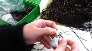 How to add string cord on the Buddha jadeite jade pendant [upl. by Ellennaj]