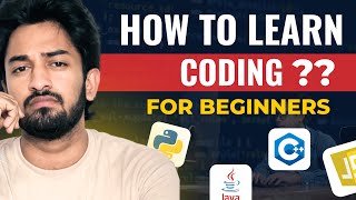 How to start coding for beginners  How to learn coding from basics [upl. by Netsirhc]