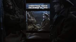 Christmas truce December 25 1914 war ww1 history military [upl. by Tiebold592]