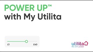 POWER UP with My Utilita  Utilita Energy [upl. by Ardnaed]