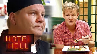 Confronting The Chef Gordon Ramsays Season 2 Hotel Dining Reactions  Gordon Ramsay Hotel Hell [upl. by Onitnatsnoc660]