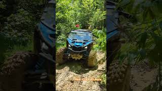 Easy Mode Activated  Can Am X3 Vs Mud on Royal Blue Trails atv offroad redclayriders shorts [upl. by Monie]