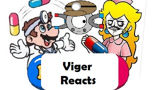 Viger Reacts to SMG4s quotRetarded64 An Overdose of Dr Marioquot [upl. by Norry]