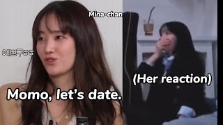 momo finally being ask out by this actress after for so long… [upl. by Dalila]