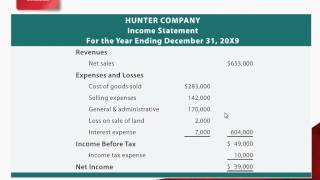 Single Step Income Statement [upl. by Boynton433]