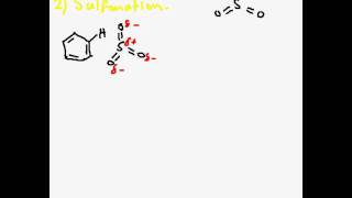 Sulfonation Mechanism How to Draw [upl. by O'Brien]