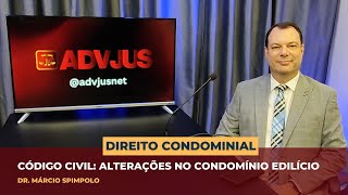 Código civil alterações no Condomínio Edilício [upl. by Eenar]