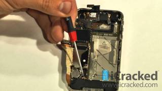 iPhone 4 Verizon  CDMA Screen Replacement PART 1  iCrackedcom [upl. by Leirza452]