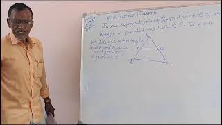 Mid point theorem  Himalayan Public School HPS [upl. by Aisatana]