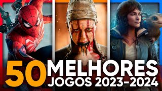 TOP 50 MELHORES GAMES LANÇAMENTOS 20232024 PS4 PS5 XBOX ONE XBOX SERIES SX SWITCH amp PC [upl. by Ahsilahs600]