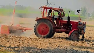 High Power Tractor Belarus 510 Pulling level blade 🔥 [upl. by Cardew]