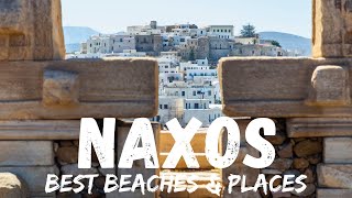 Naxos Greece SightseeingBest BeachesBest Places [upl. by Neehar749]