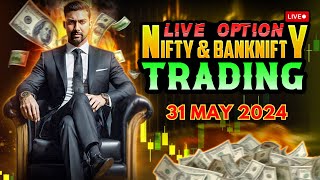 Nifty 50 live trading  31 May 2024  Bank Nifty live trading nifty50 banknfity livetrading [upl. by Budworth520]