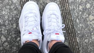 FILA DISRUPTOR II 2 BLANC VERNIS [upl. by Oilenroc]