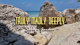 Truly Madly Deeply  KARAOKE VERSION  in the style of Savage Garden [upl. by Perseus28]