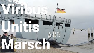 EGV quotBONNquot das Marinemusikkorps Wilhelmshaven und ein Sea King Mk41  Viribus unitis von Josef Bach [upl. by Bar77]