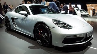 Porsche 718 Cayman GTS 2018 In detail review walkaround Interior Exterior [upl. by Everest528]