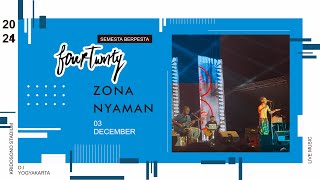 Zona Nyaman  Fourtwnty Live Konser Yogyakarta [upl. by Gaultiero89]