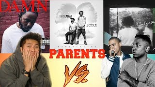 PARENTS FIRST REACTION TO BLACK FRIDAY  KENDRICK LAMAR  J COLE REVIEW [upl. by Myrwyn716]