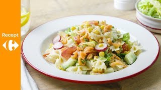 Frisse pastasalade met gerookte zalm [upl. by Meehahs969]