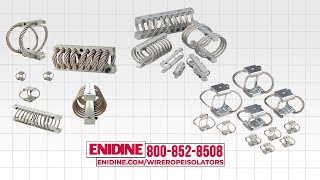 Wire Rope Isolators  Enidine  Wire Rope Isolators [upl. by Ednew971]