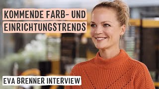 Eva Brenner Interview  kommende Farb und Einrichtungstrends  WAGNER [upl. by Waldman]