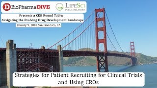 BioPharma Dive CEO Round Table Strategies for Patient Recruiting [upl. by Renata]