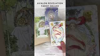 Flip Through Avalon Revelation Tarot DELUXE – A Mythical Journey in Watercolors 🔮 [upl. by Couture]