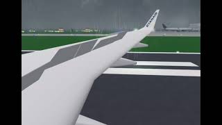 Ryanair very hard landing in Cabin crew filght simulator [upl. by Torp]