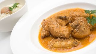 Receta de pollo al curry con arroz blanco  Karlos Arguiñano [upl. by Anikes]