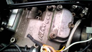 Lc4 RS 125 supermono engine noise [upl. by Blanchette525]