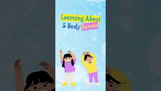 Learning About 5 Senses kids fun learning [upl. by Nalim]