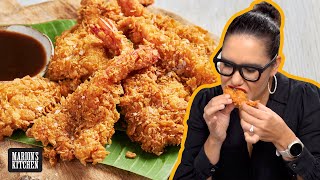 EPIC crispy prawns with a secret crunchy coating  Bali Prawns  Marions Kitchen AtHome WithMe [upl. by Azenav418]