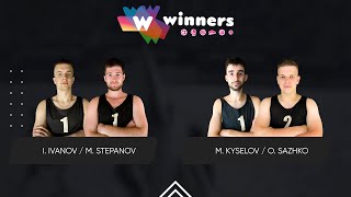 Winners Beach Volleyball Men I Ivanov  M Stepanov  M Kyselov  O Sazhko 24112024 [upl. by Erdna104]