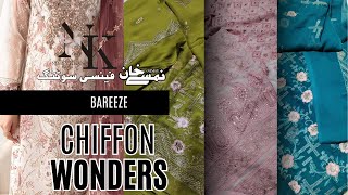 Bareeze Chiffon Dress Design [upl. by Heller]