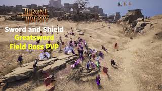 Throne and Liberty Sword and Shield x Greatsword PVP 9 70 WD players vs 5 Guilds of Anonymous [upl. by Wheeler826]