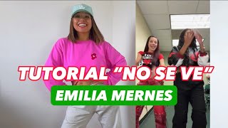 Tutorial NO SE VE  EMILIA TikTok 2023 [upl. by Flagler408]