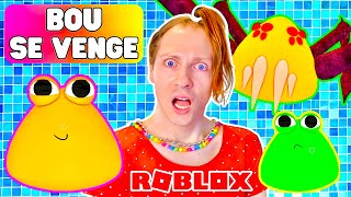 BOU’S REVENGE ROBLOX  TOUTES LES FINS ET SECRETS DE POU  Nadège Candle [upl. by Tai]