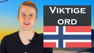 Viktige ord i norsk språk [upl. by Yerfej]